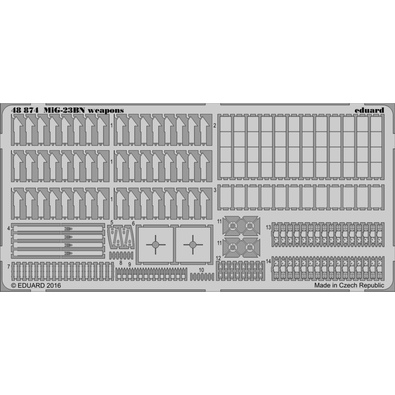 1/48 MiG-23BN Weapons (Trumpeter)