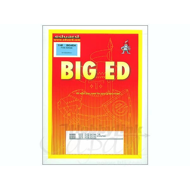 1/48 P-40E (for Hasegawa) Big Ed set