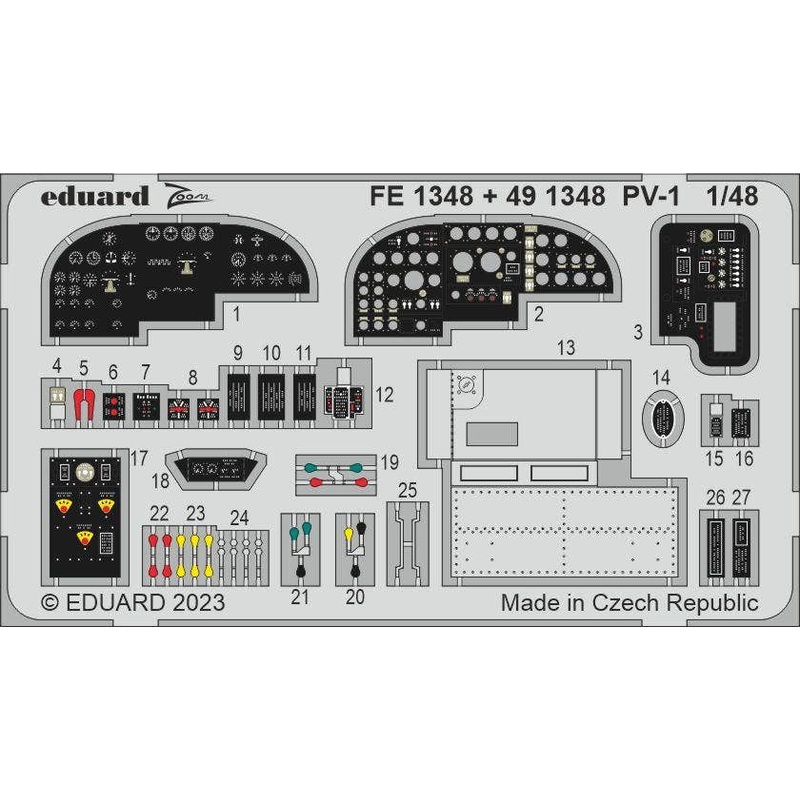 1/48 PV-1 Zoom Photo Etched Parts