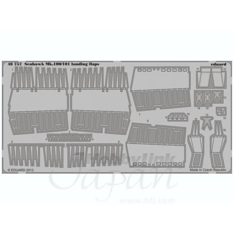 1/48 Seahawk Mk.100/101 Landing Flaps (Trumpeter)
