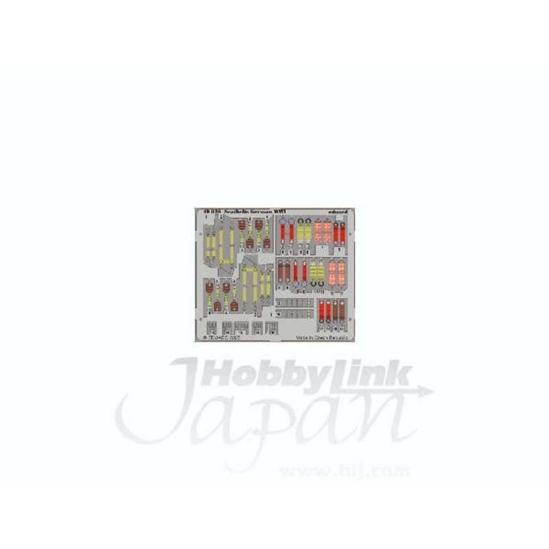 1/48 Seatbelts German WWI Photo-Etched Parts