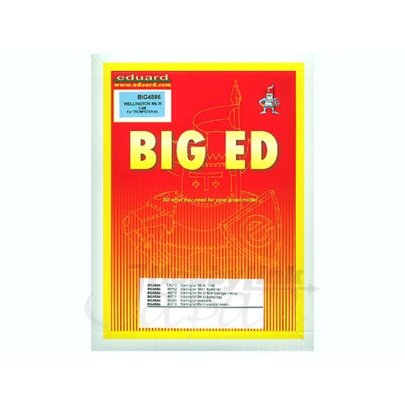 1/48 Wellington Mk.III Big Ed Set (for Trumpeter)