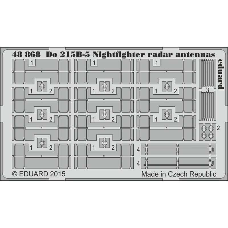 1/48 Do 215B-5 Nightfighter Radar Antennas (for ICM)
