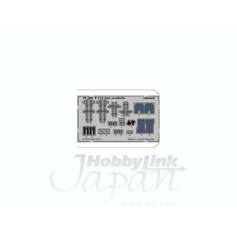1/48 F-111 Late Seatbelts (for Hobby Boss)