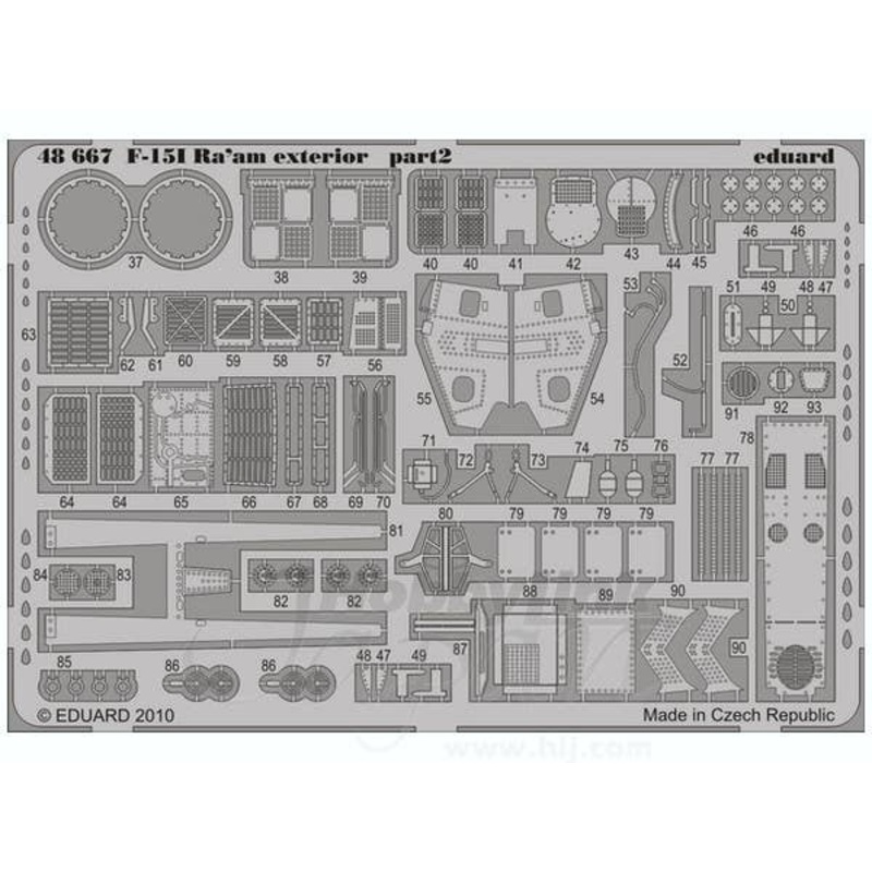 1/48 F-15I Ra'aM Exterior (for Academy)