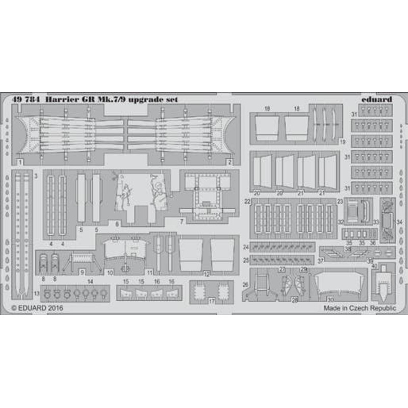 1/48 Harrier GR Mk.7/9 Upgrade Set (Eduard)