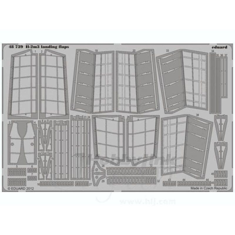 1/48 Il-2m3 landing Flaps (Tamiya)