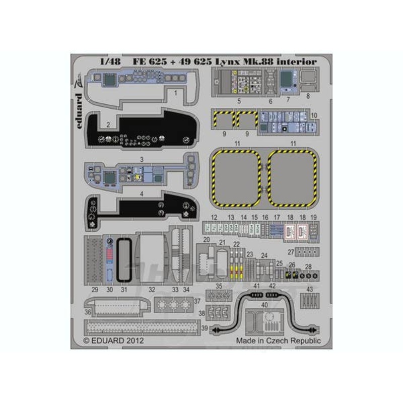 1/48 Lynx Mk.88 Interior S.A. (Airfix)