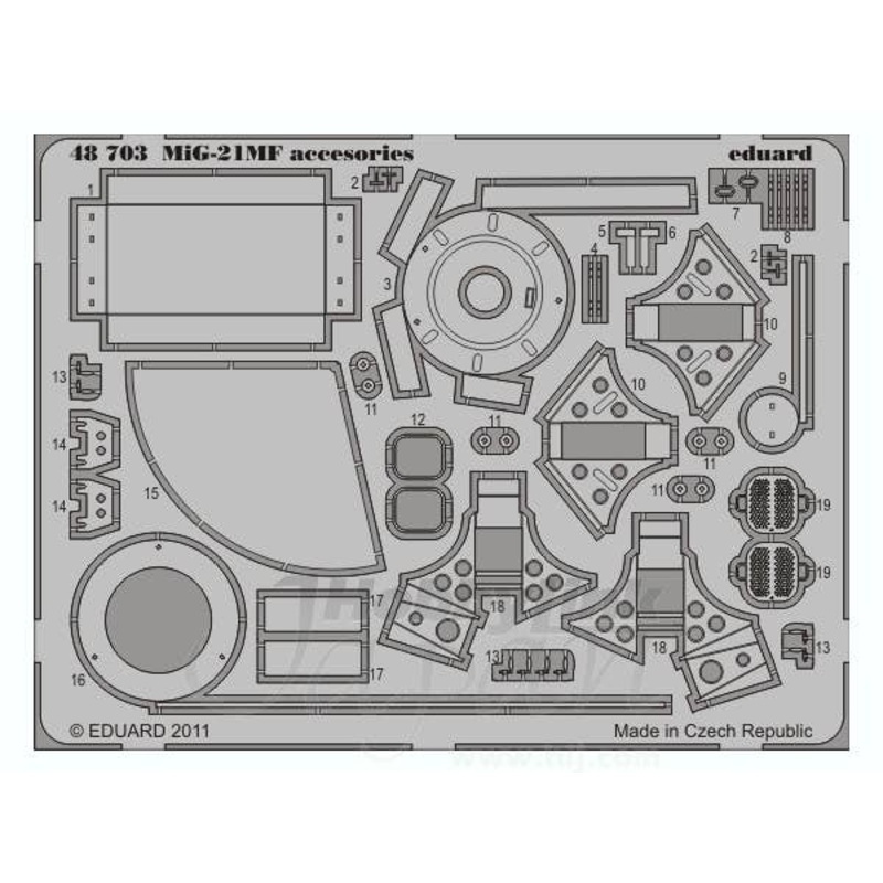1/48 MiG-21MF Accessories (for Eduard)