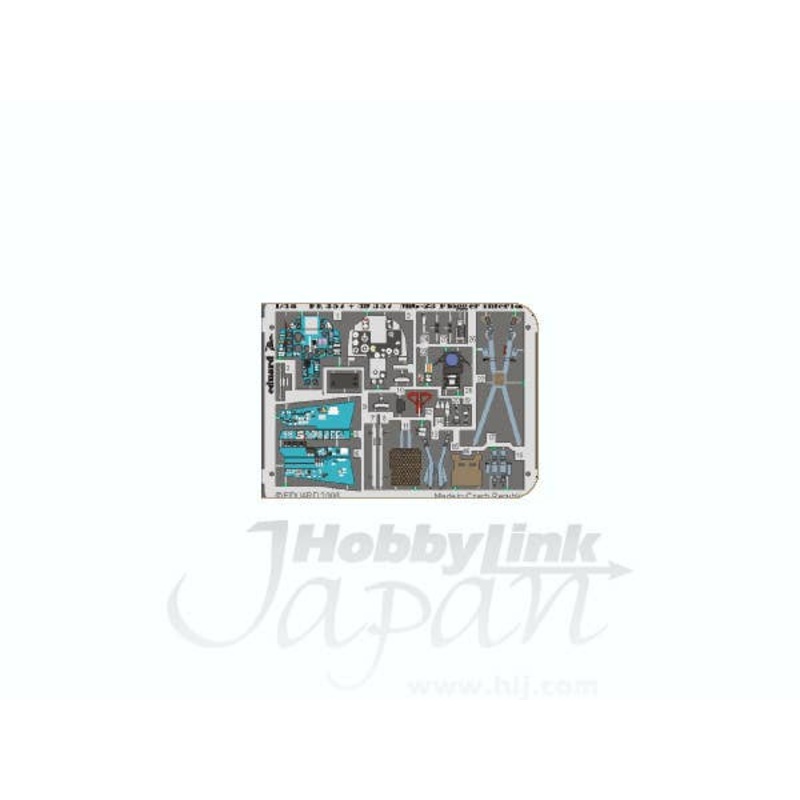 1/48 MiG-23 Flogger Interior Zoom Color PE (for Italeri)