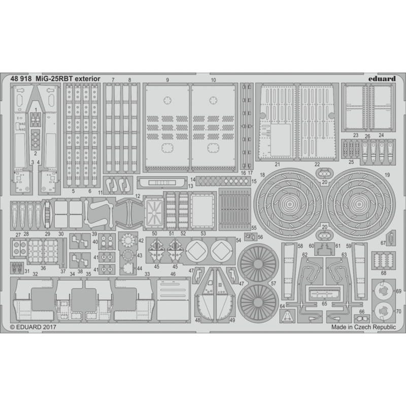 1/48 MiG-25RBT Exterior (for ICM)