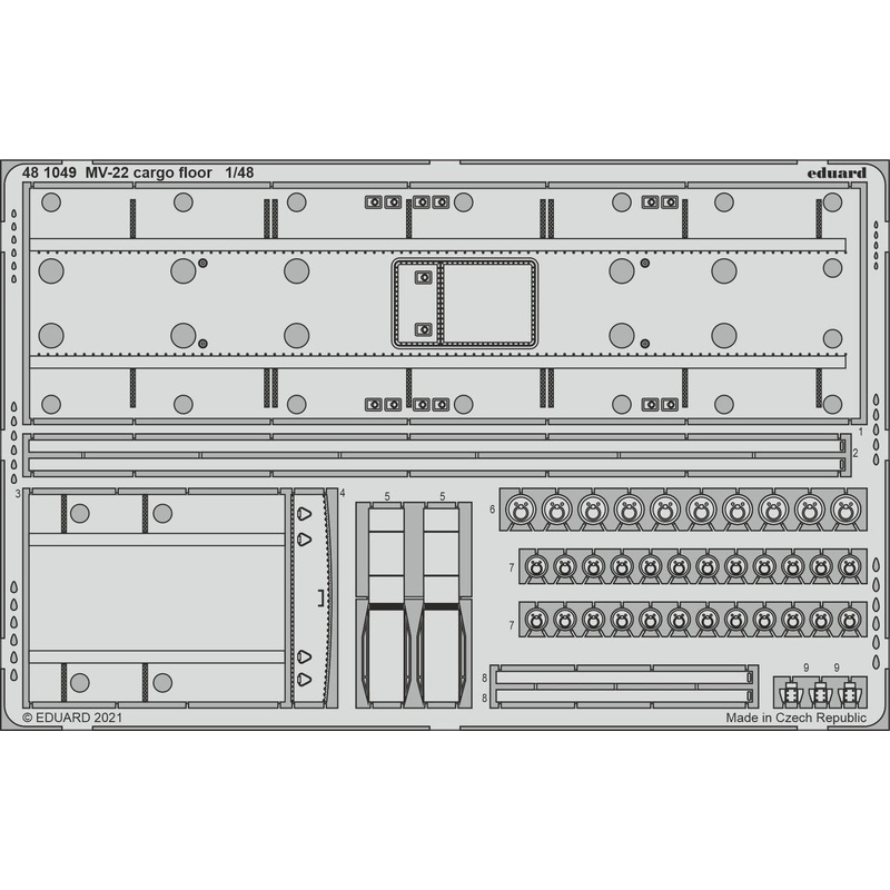 1/48 MV-22 cargo floor  (for HOBBY BOSS)