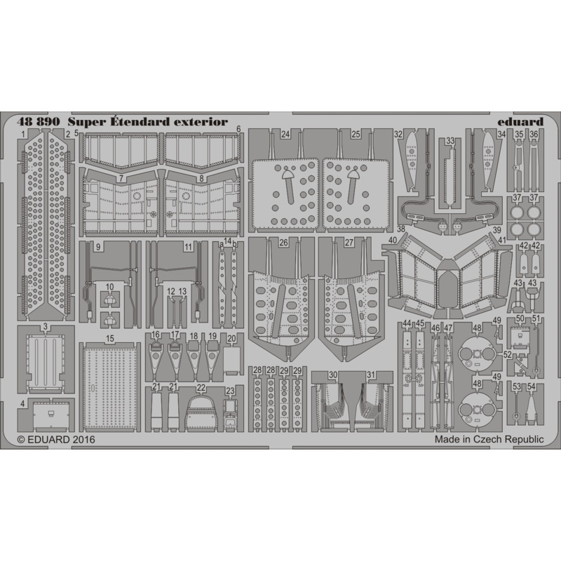 1/48 Super Etendard Exterior (Kinetic)