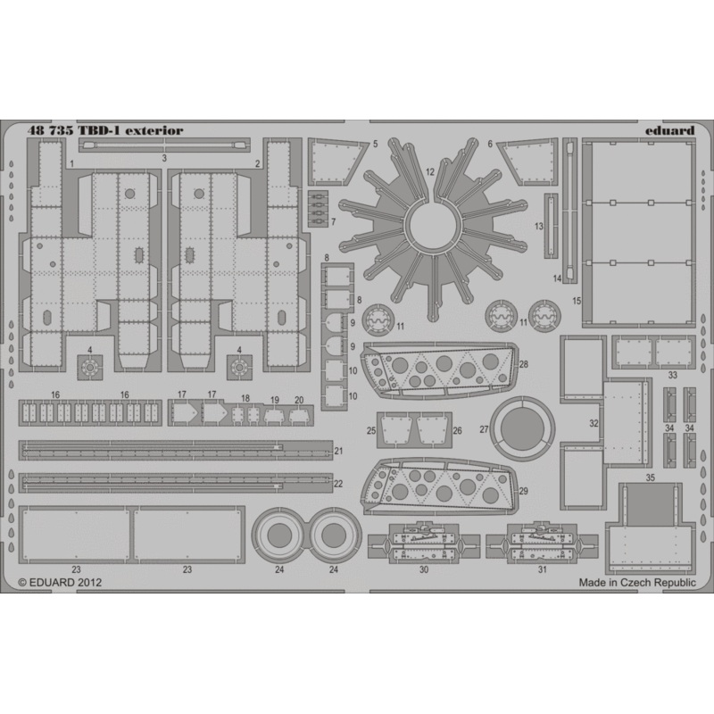 1/48 TBD-1 Exterior (Great Wall Hobby)
