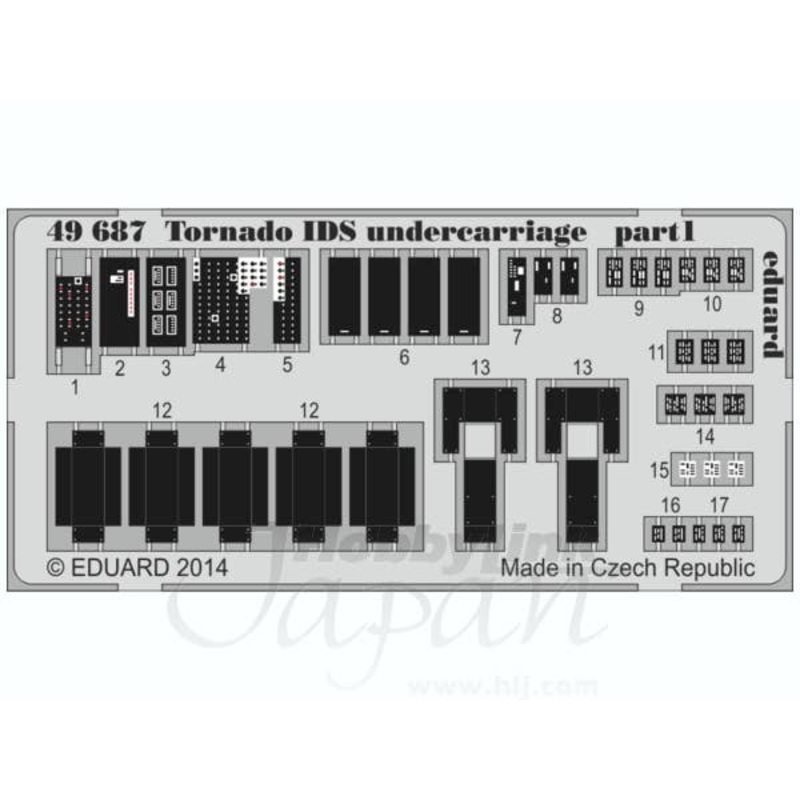 1/48 Tornado IDS Undercarriage Parts Set (for Revell)