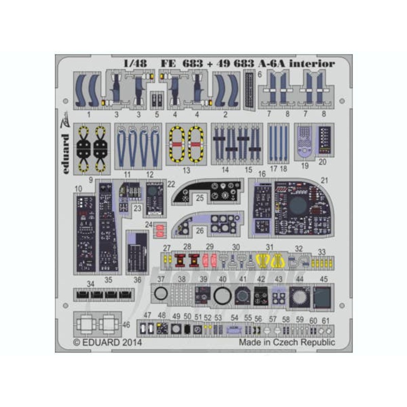 1/48 A-6A Interior S.A (for Kitty Hawk)