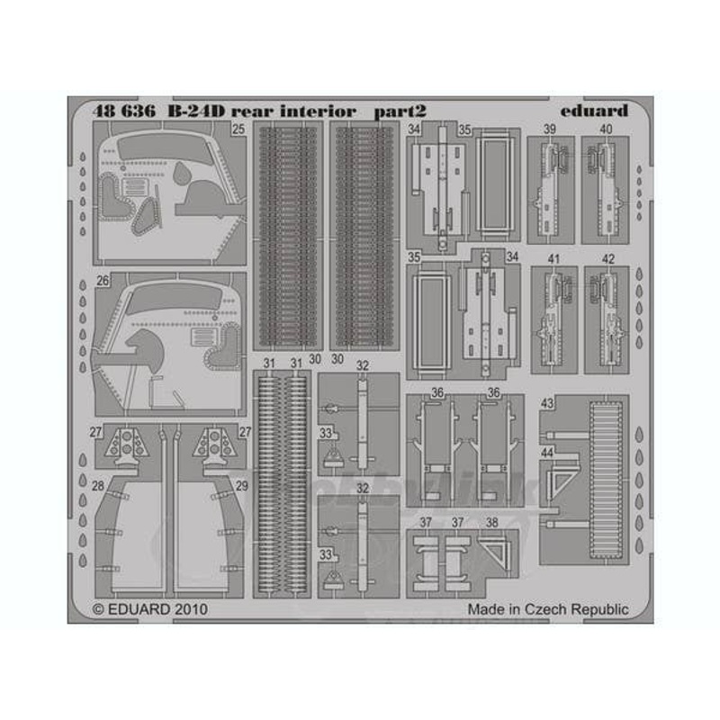 1/48 B-24D Rear Interior (for Revell/Monogram)
