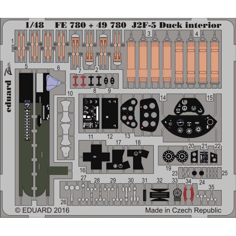 1/48 J2F-5 Duck Interior (Merit)