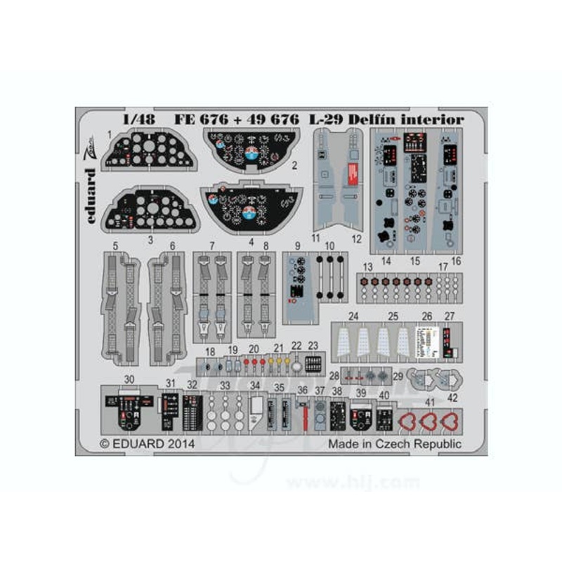 1/48 L-29 Delfin Interior S.A. (for AMK)