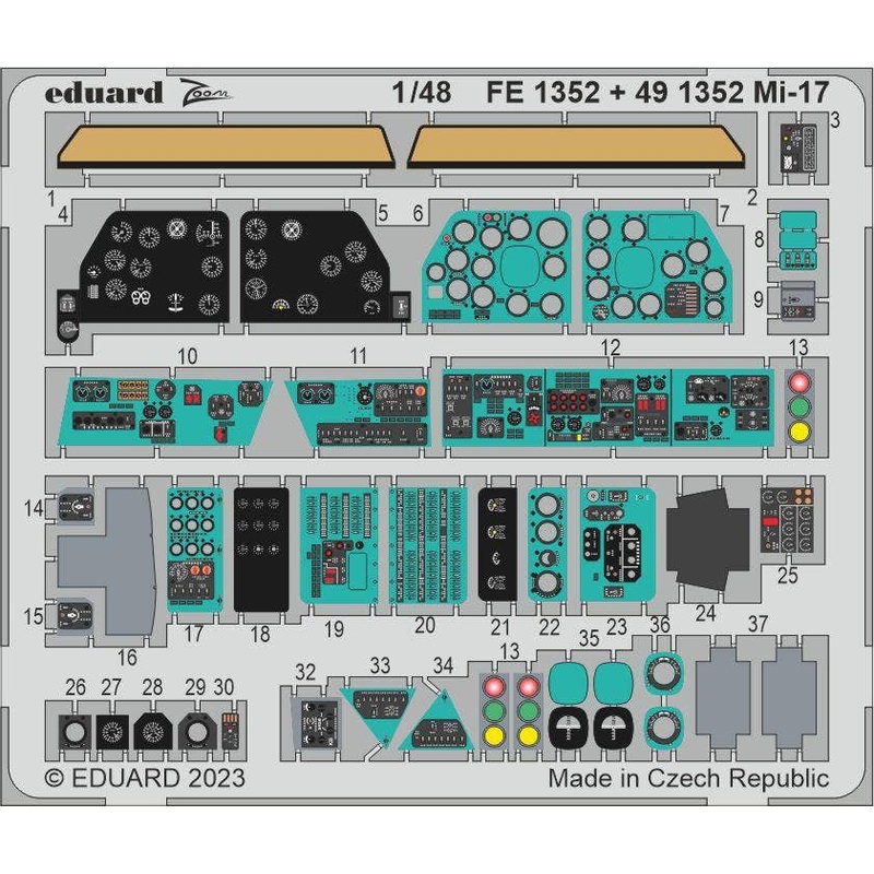 1/48 Mi-17 Zoom Photo Etched Parts