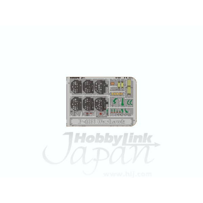 1/48 P-40N Air Cobra Photo-Etched Parts (for Eduard)