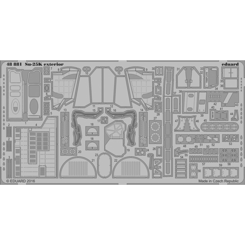 1/48 Su-25K Exterior (Smer)