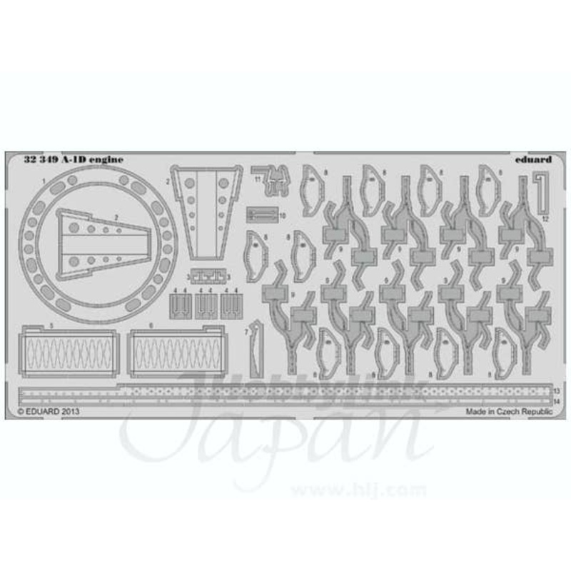 1/32 A-1D Engine (for Trumpeter)