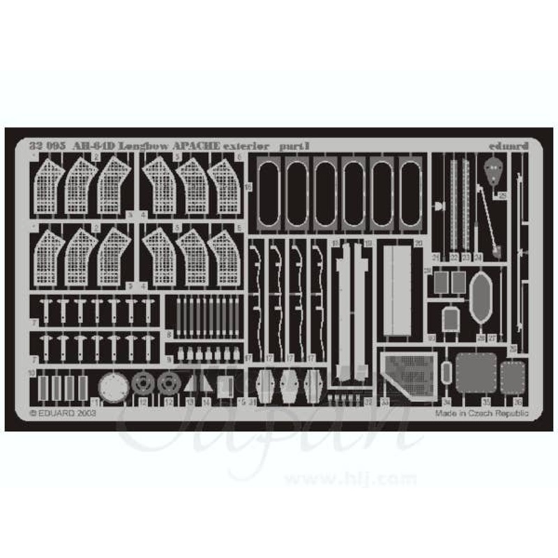 1/32 AH-64D Longbow exterior