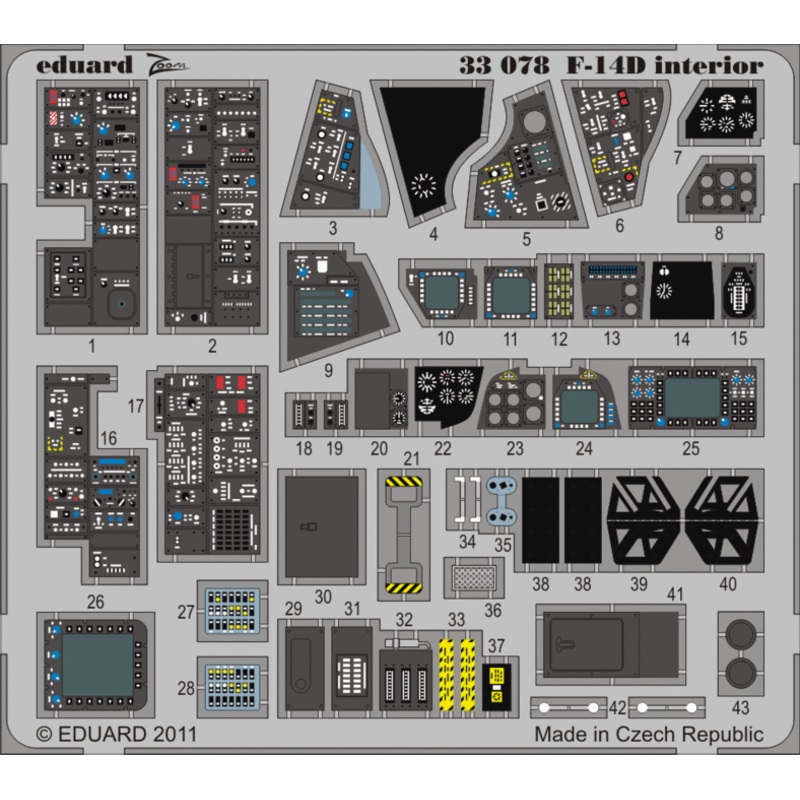 1/32 F-14D Interior S.A