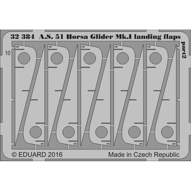 1/35 A.S. 51 Horsa Glider Mk.I Landing Flaps (for Bronco Models)