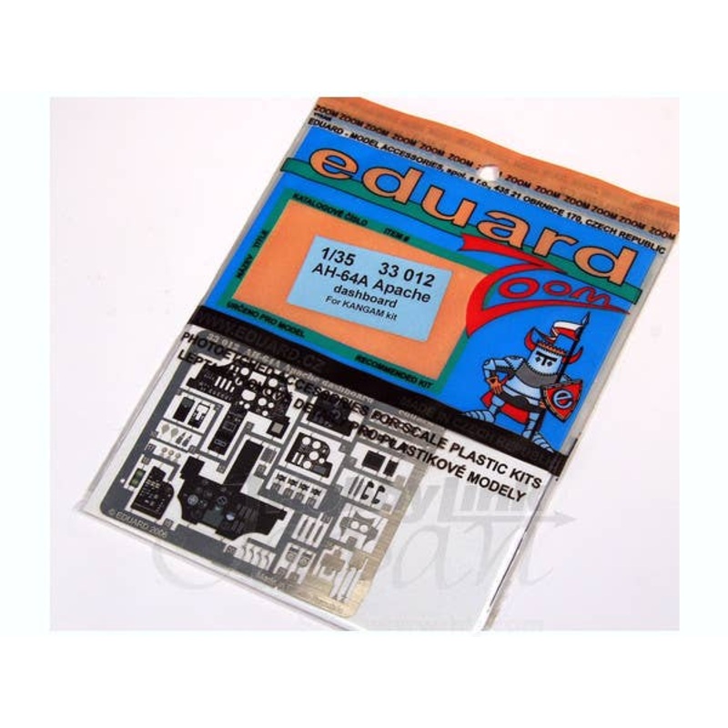 1/35 AH-64A Apache Dashboard (for Kangam)