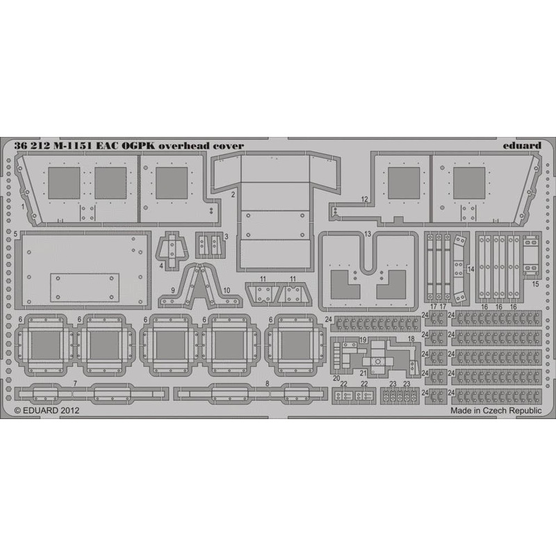 1/35 M-1151 EAC OGPK Overhead Cover (for Academy)