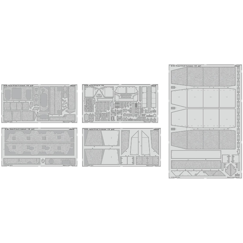 1/35 Panzer IV Ausf. H BIG ED Parts Set (for Academy)