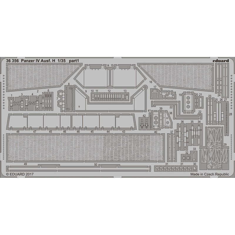 1/35 Panzer IV Ausf. H (for Zvezda)