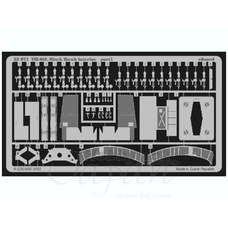1/35 UH-60L interior (for Academy)