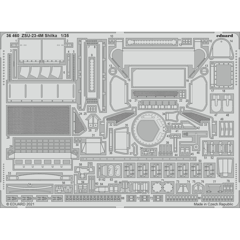 1/35 Zsu-23-4M Shilka (for Zvezda)