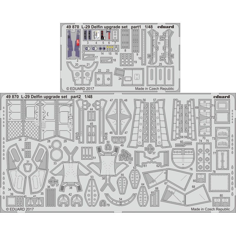 1/48 L-29 Delfin Upgrade Set (for Eduard)