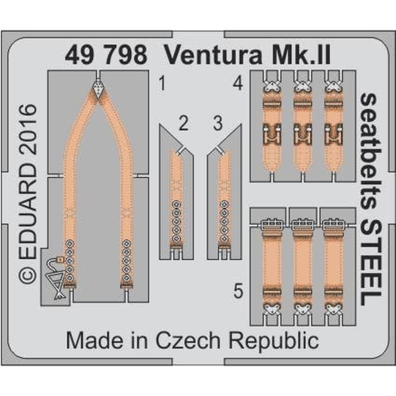 1/48 Ventura Mk.II Seatbelts Steel (Revell)