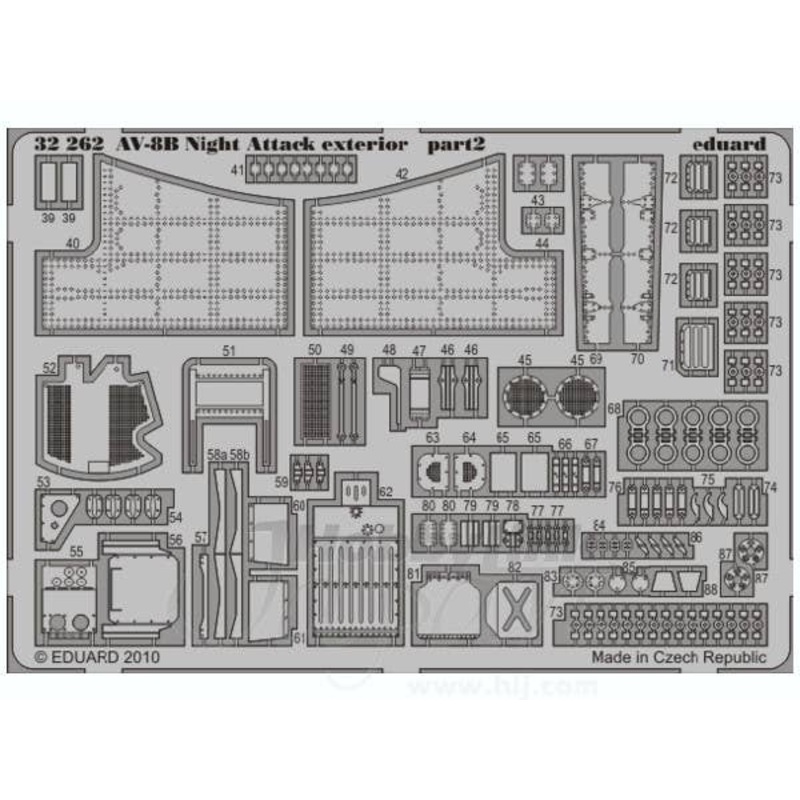 1/32 AV-8B Night Attack Exterior (for Trumpeter)