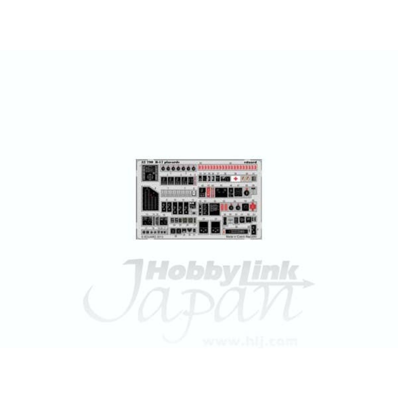 1/32 B-17 Placards (for HK Models)