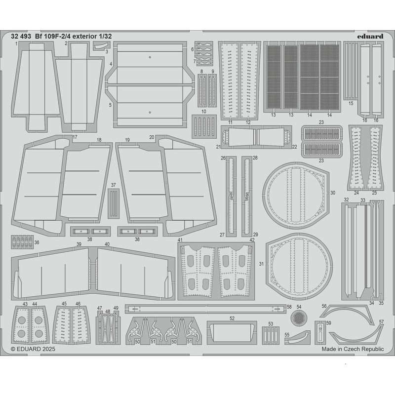1/32 Bf109F-2/4 exterior
