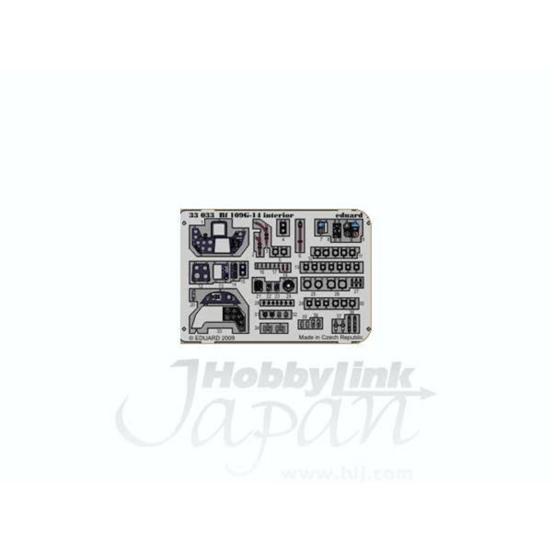 1/32 Bf109G-14 Dashboard PE Set S.A. (for Hasegawa)