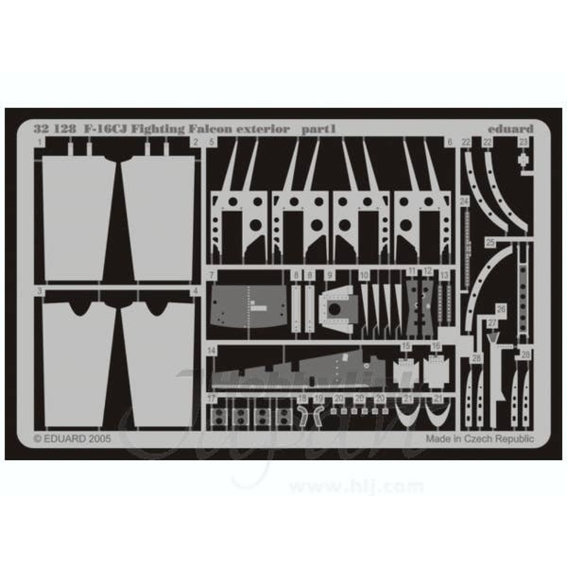 1/32 F-16CJ exterior (for Tamiya)