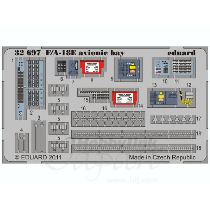 1/32 F/A-18E Super Hornet Avionic Bay (for Trumpeter)