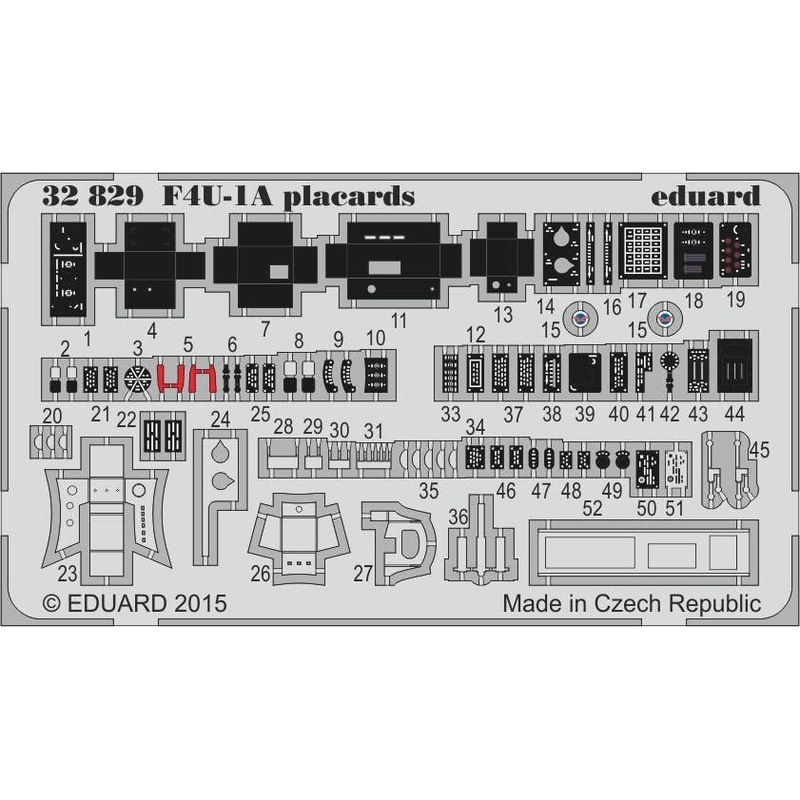 1/32 F4U-1A Placards
