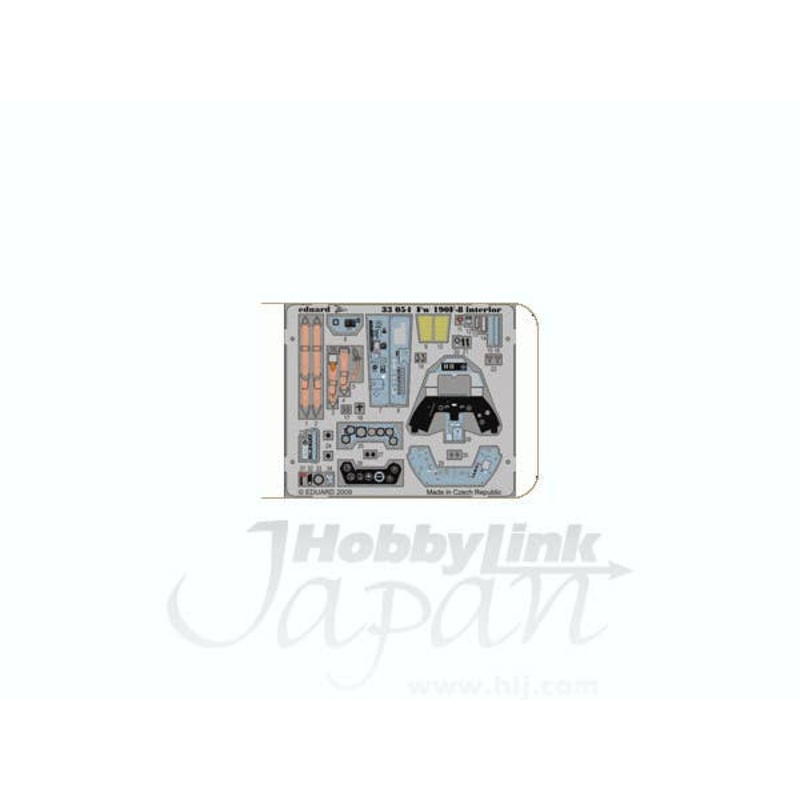 1/32 Fw190F-8 Dashboard PE Set S.A. (for Hasegawa)