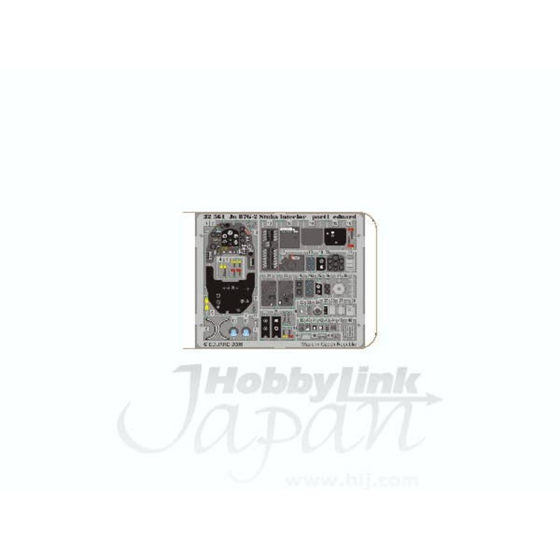 1/32 Ju87G-2 Stuka Interior PE Set (for Hasegawa)