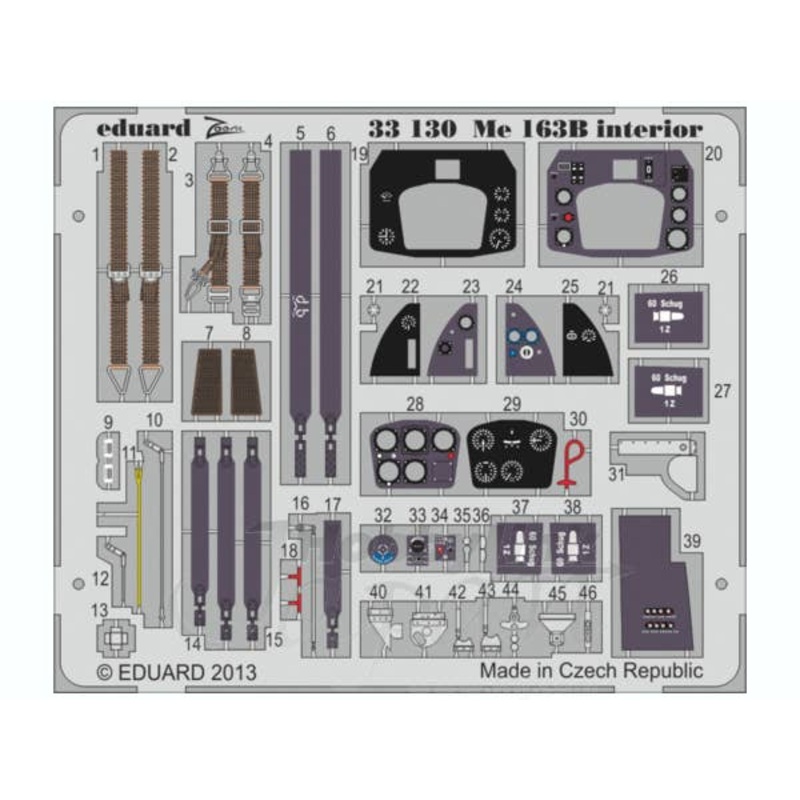 1/32 Me 163B Interior S.A. (Meng)