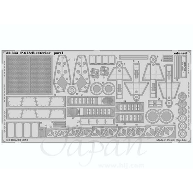 1/32 P-61A/B Exterior (Hobby Boss)