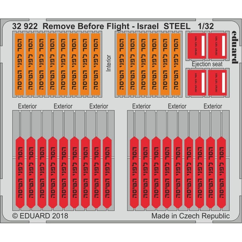 1/32 Remove Before Flight Israel Steel